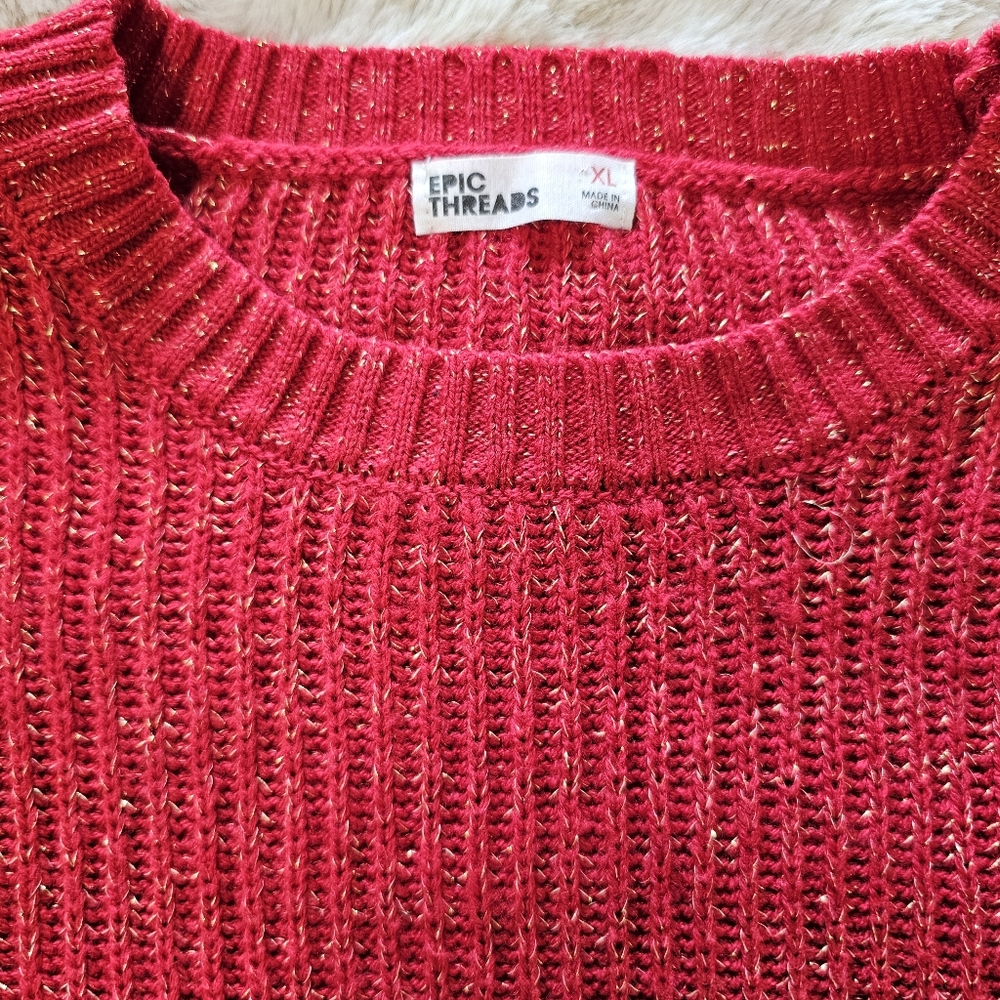 Epic Threads Glitter Sweater - Picture 3 of 8